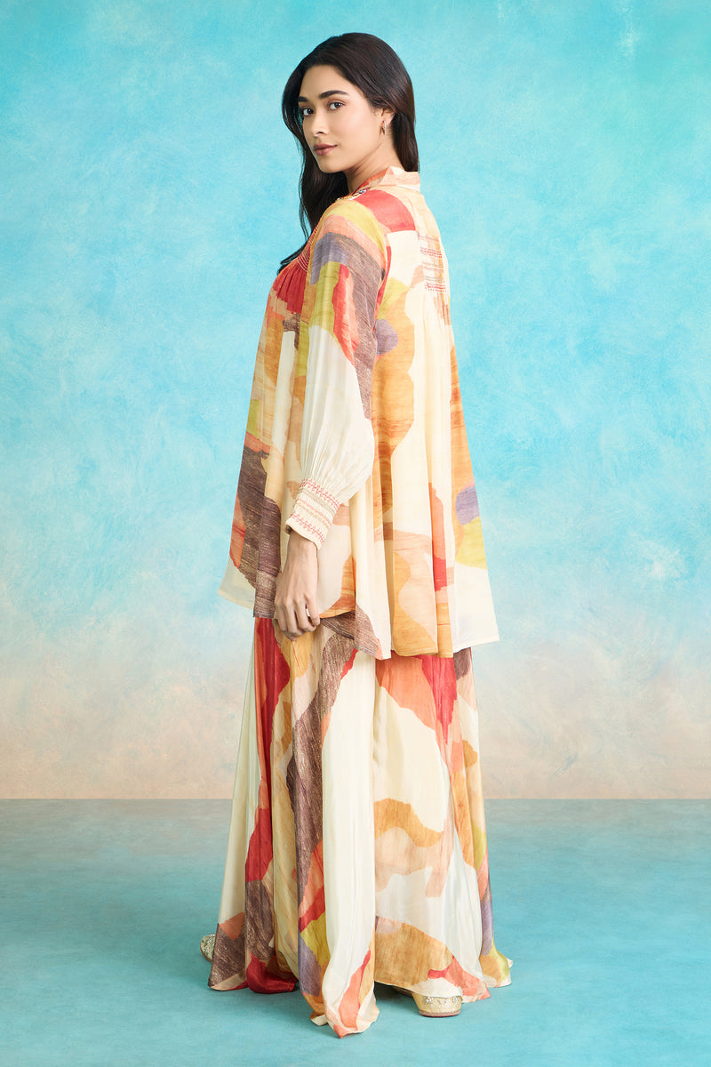 The 'Amrita' Tunic-Palazzo Set