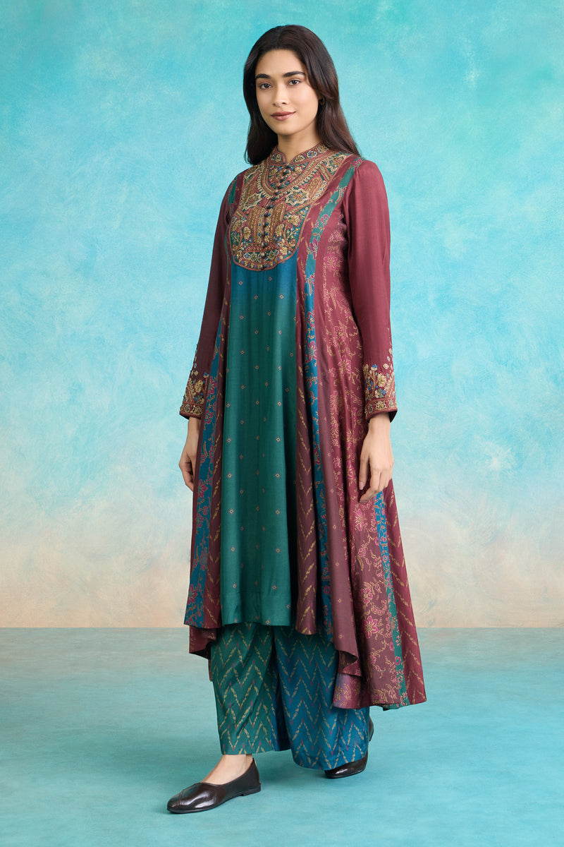 The 'Baagh' Anarkali-Palazzo Set
