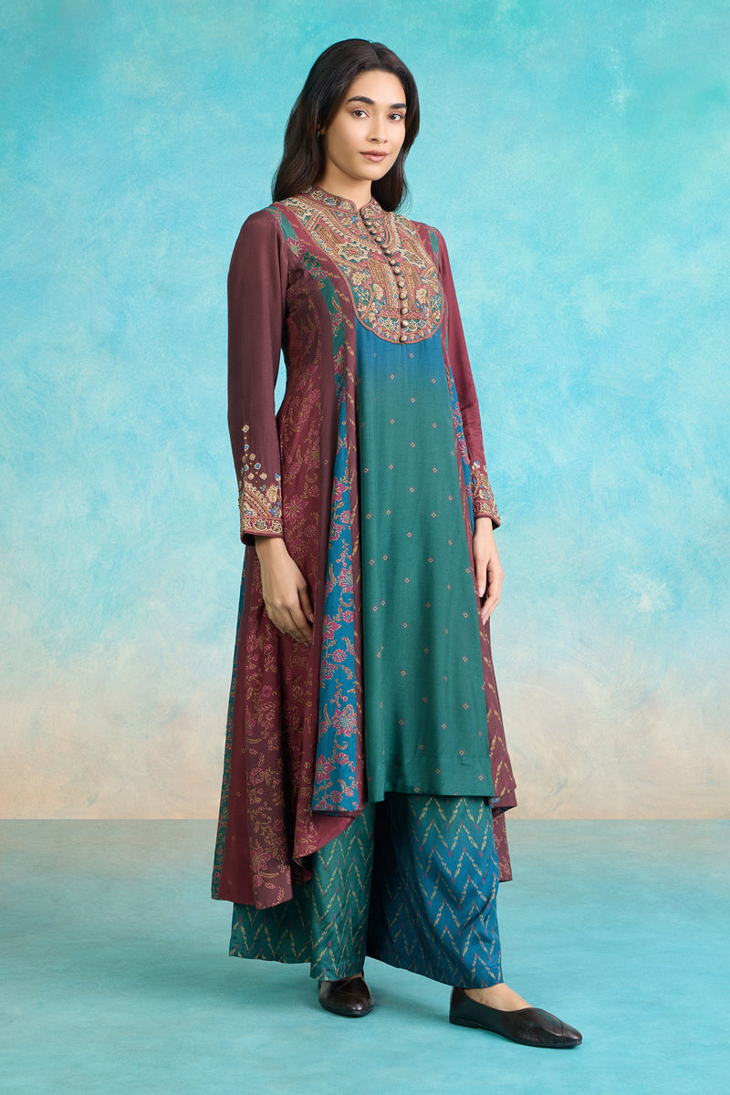 The 'Baagh' Anarkali-Palazzo Set