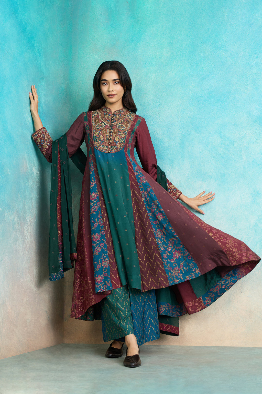 The 'Baagh' Anarkali-Palazzo Set