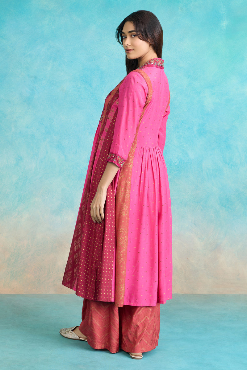 The 'Gulaab' Anarkali-Palazzo Set