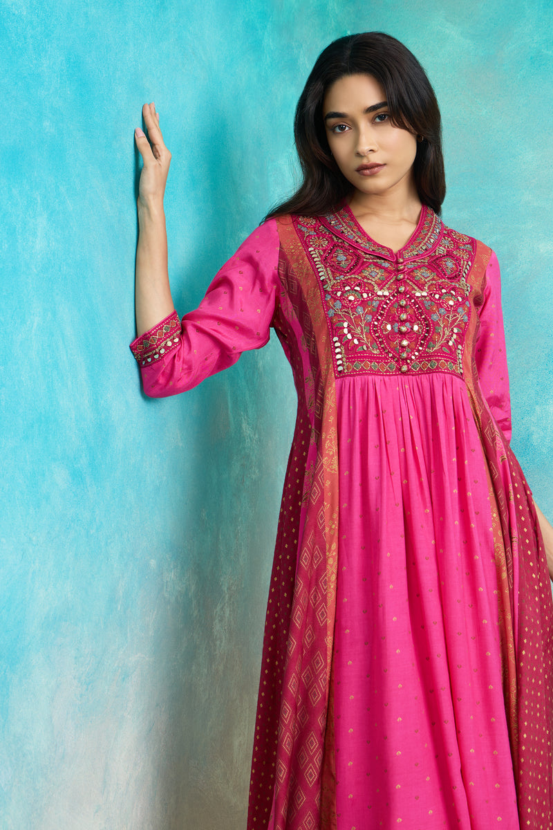 The 'Gulaab' Anarkali-Palazzo Set