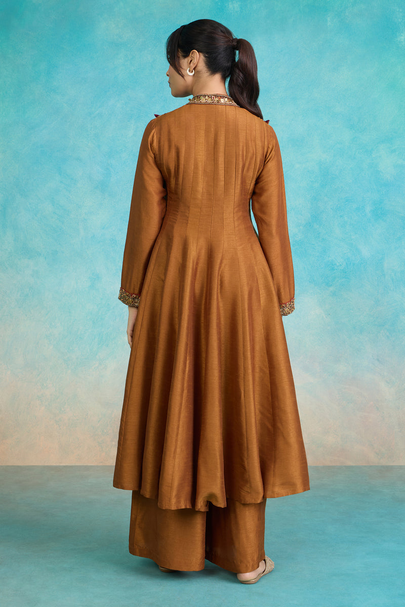 The 'Raktim' Anarkali-Palazzo Set