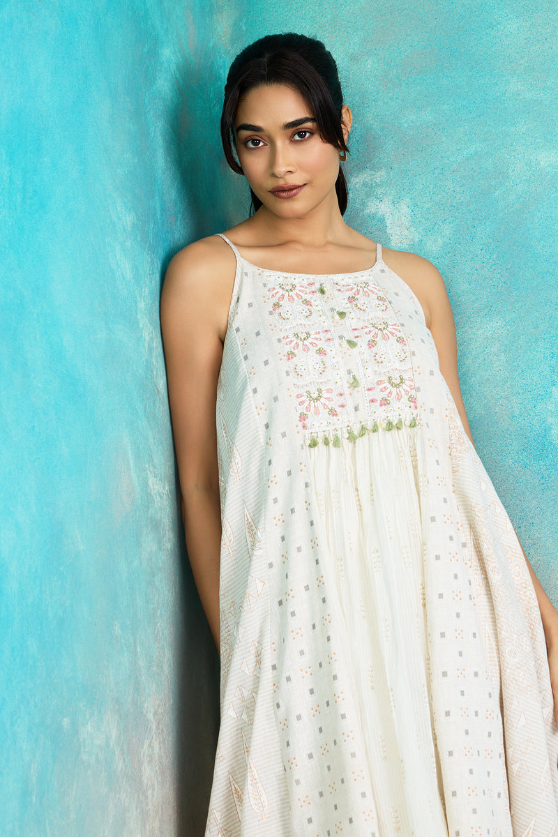 The 'Chambeli' Floral Kurta-Palazzo Set