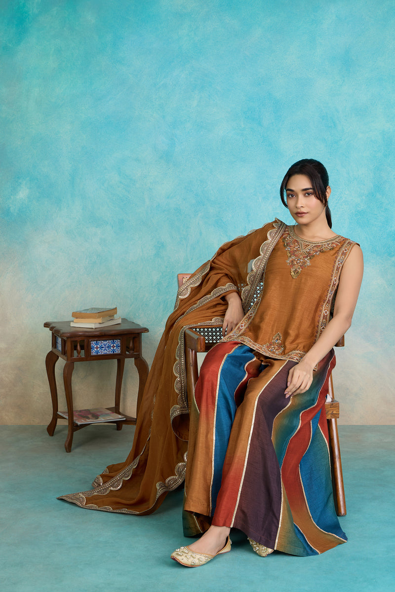 The 'Navrang' Kurta-Palazzo Set