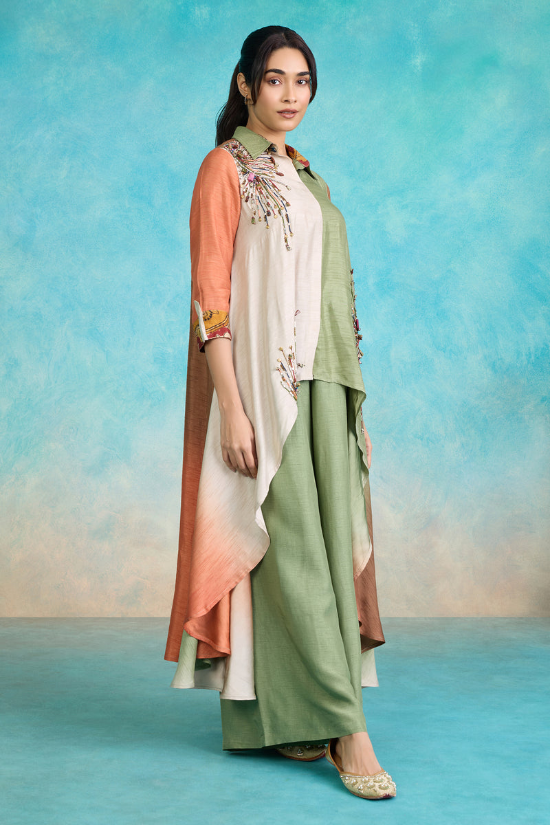 The 'Mayur-Van' Kurta-Palazzo Set
