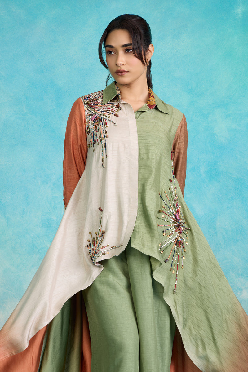 The 'Mayur-Van' Kurta-Palazzo Set