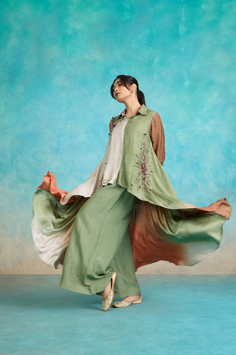 The 'Mayur-Van' Kurta-Palazzo Set