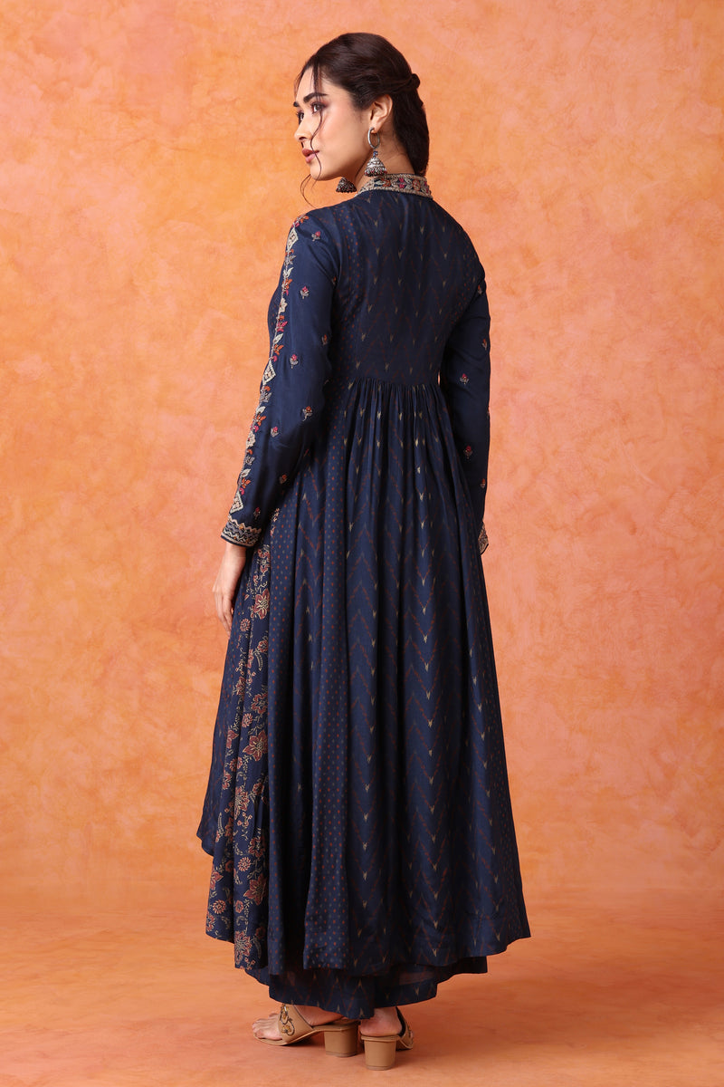 The 'Akash' Anarkali-Palazzo Set