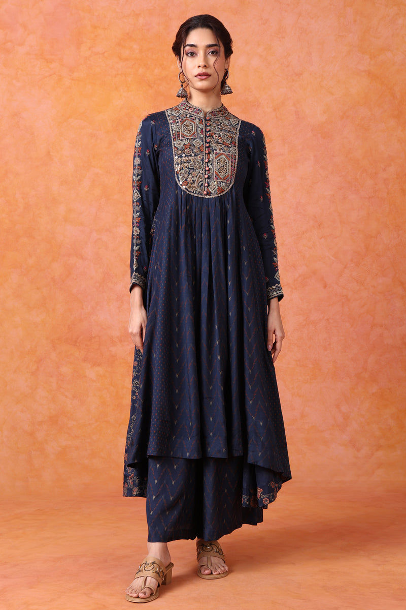 The 'Akash' Anarkali-Palazzo Set