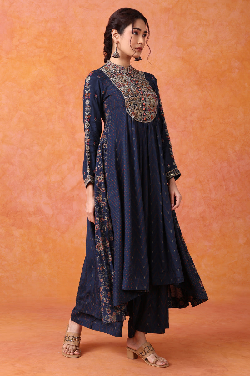 The 'Akash' Anarkali-Palazzo Set