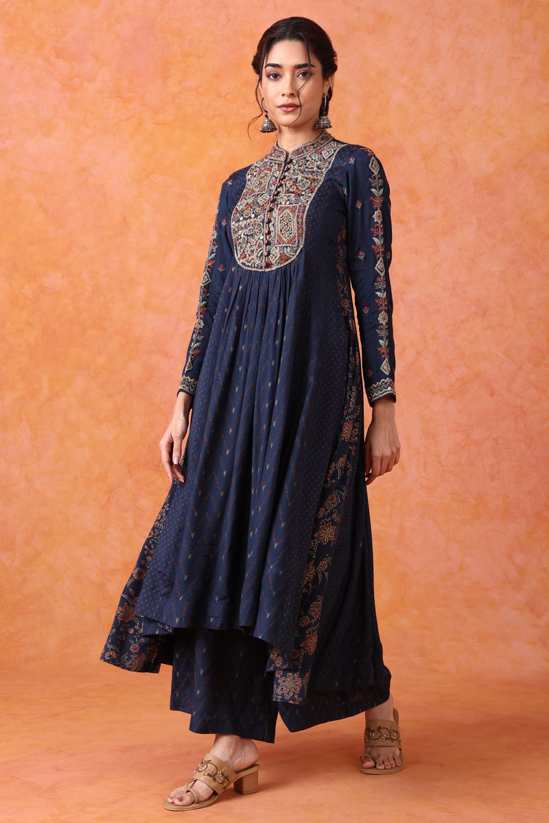 The 'Akash' Anarkali-Palazzo Set