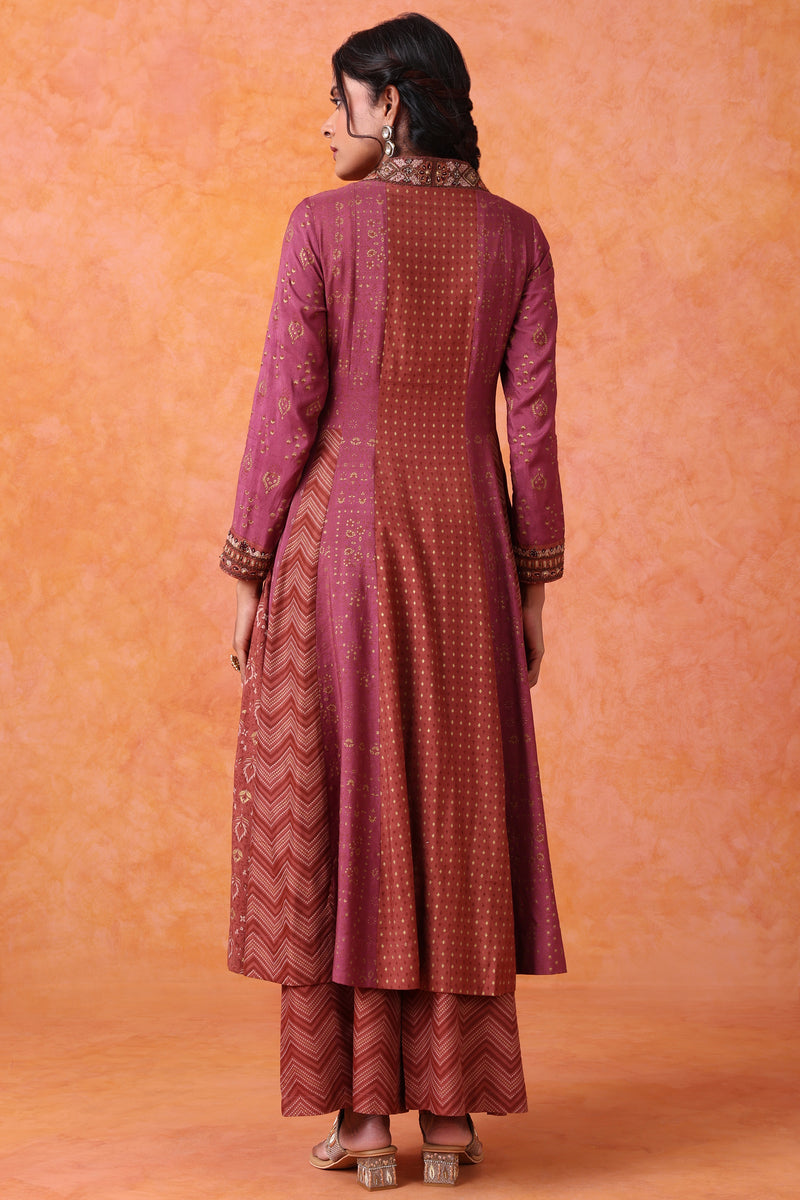 The 'Misri' Anarkali-Palazzo Set
