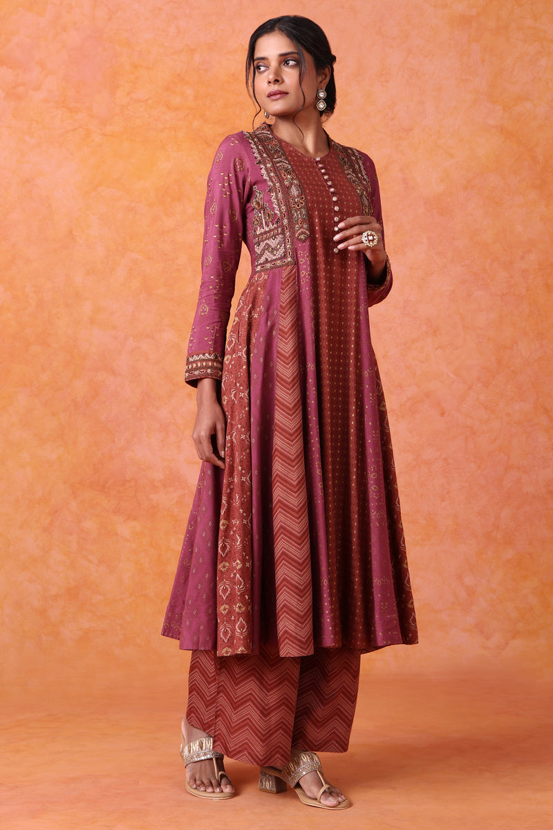 The 'Misri' Anarkali-Palazzo Set