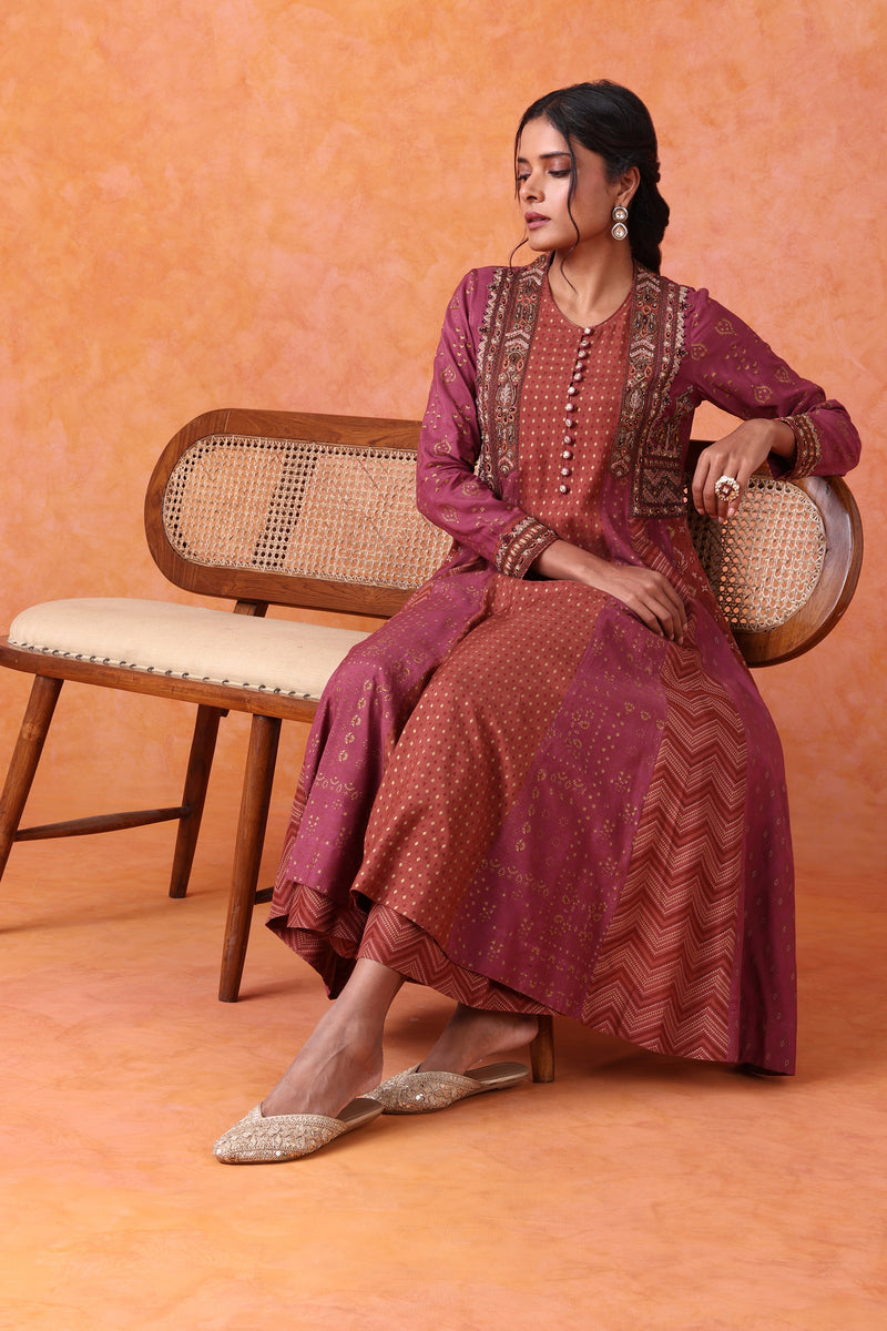 The 'Misri' Anarkali-Palazzo Set