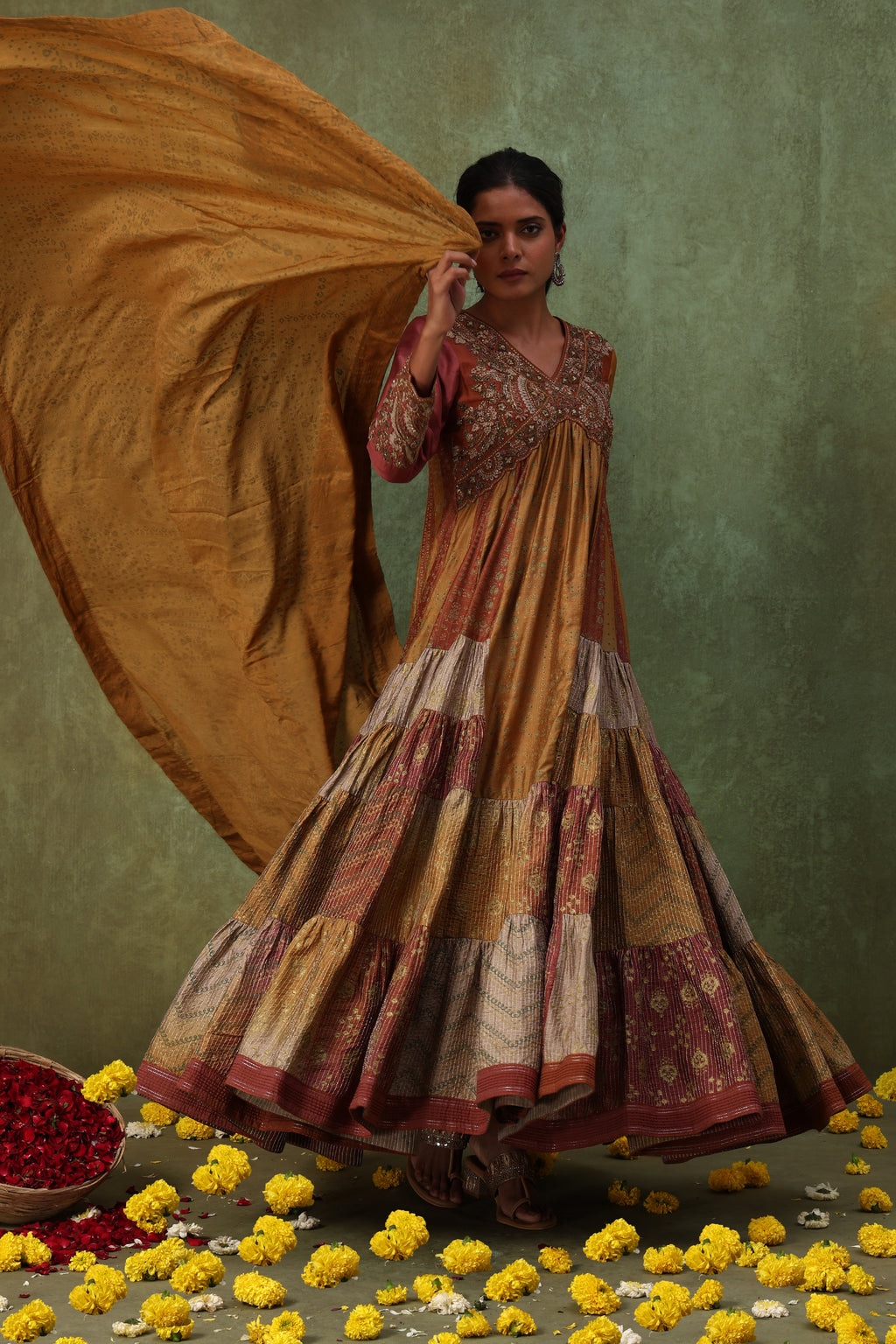 The 'Rangbhoomi' Anarkali-Gown