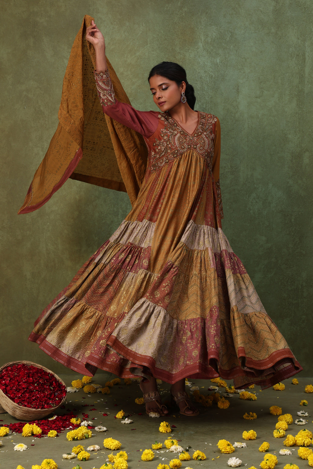 The 'Rangbhoomi' Anarkali-Gown