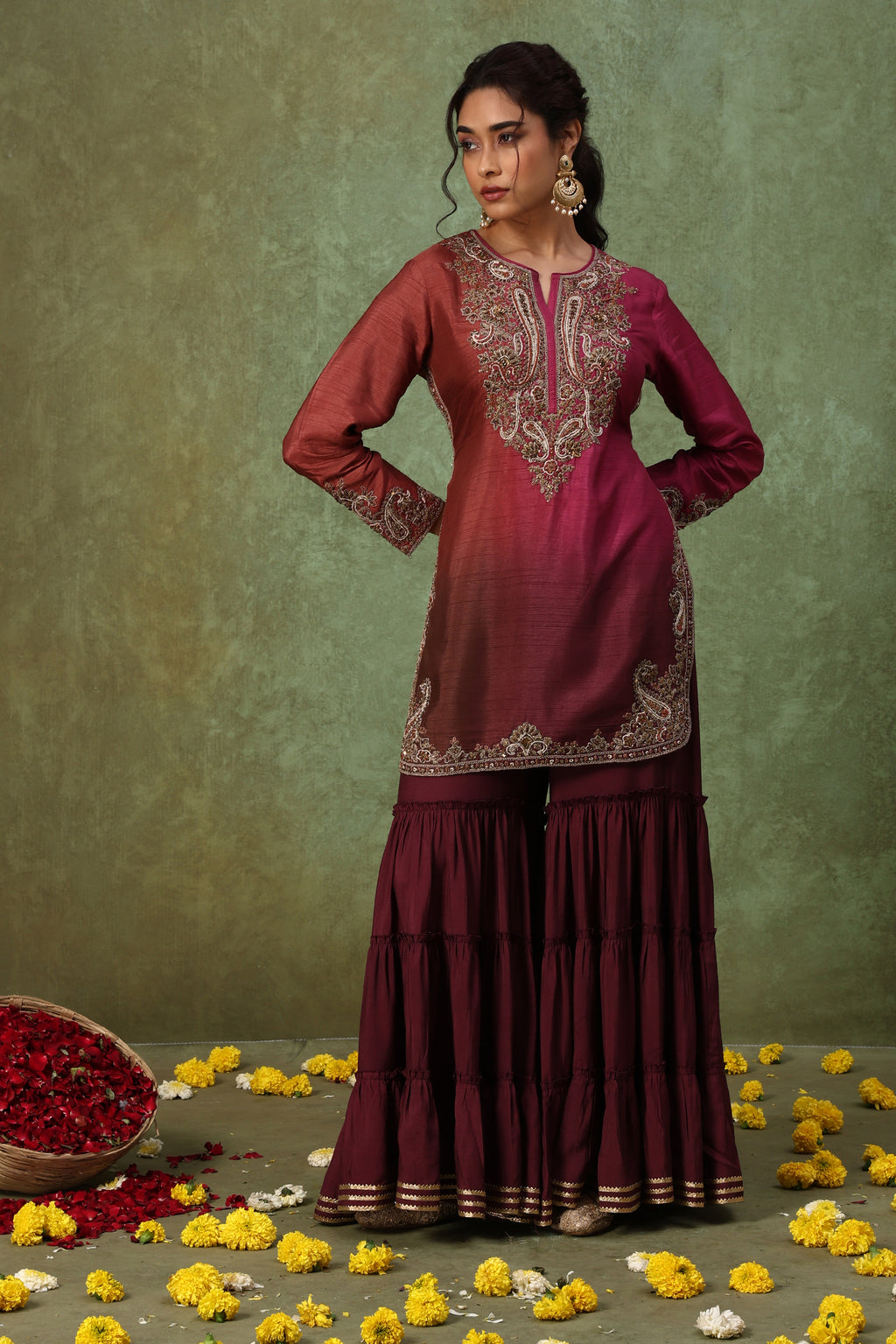 The 'Fiza' Kurta-Gharara Set