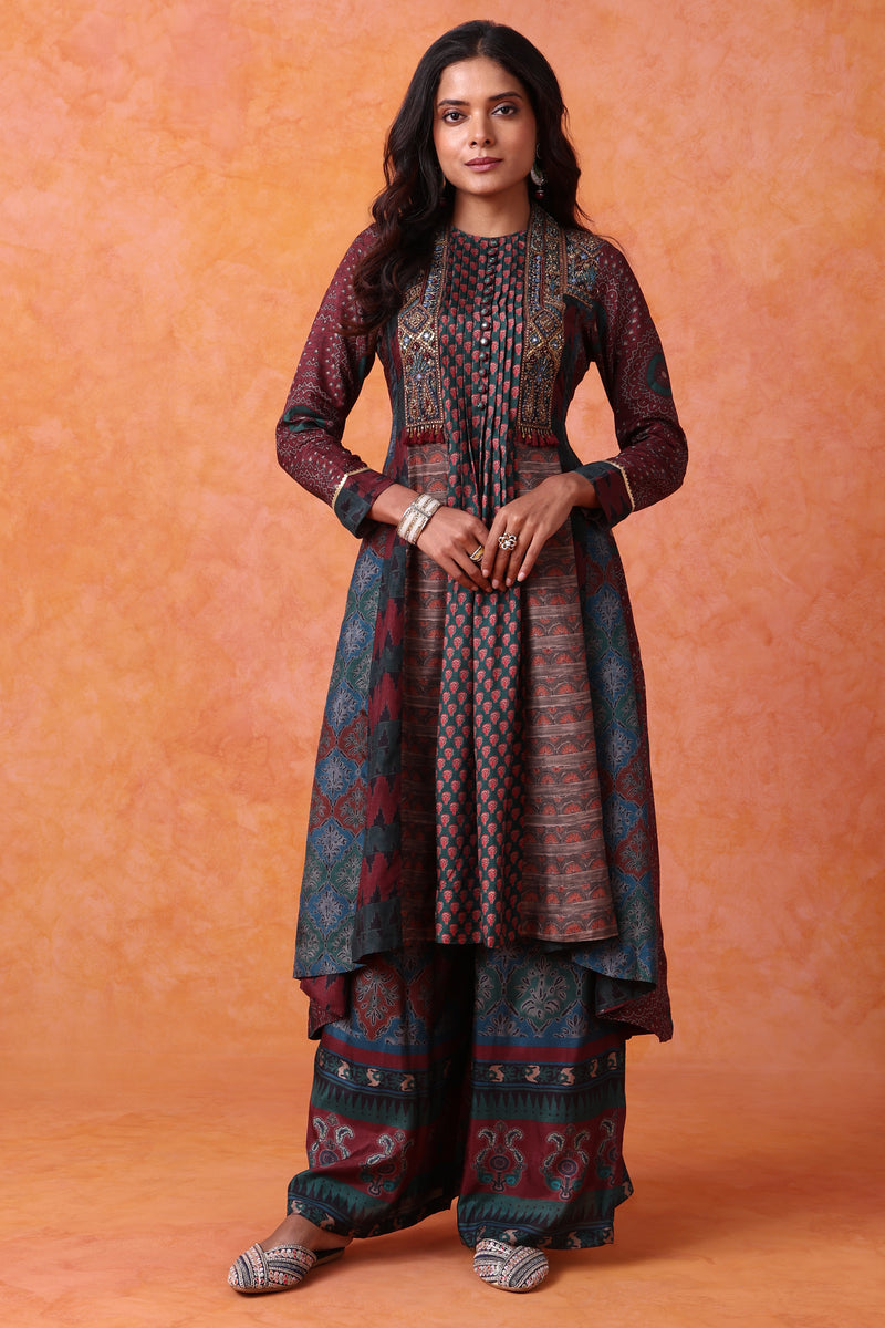 The 'Nilgiri' Kurta-Palazzo Set
