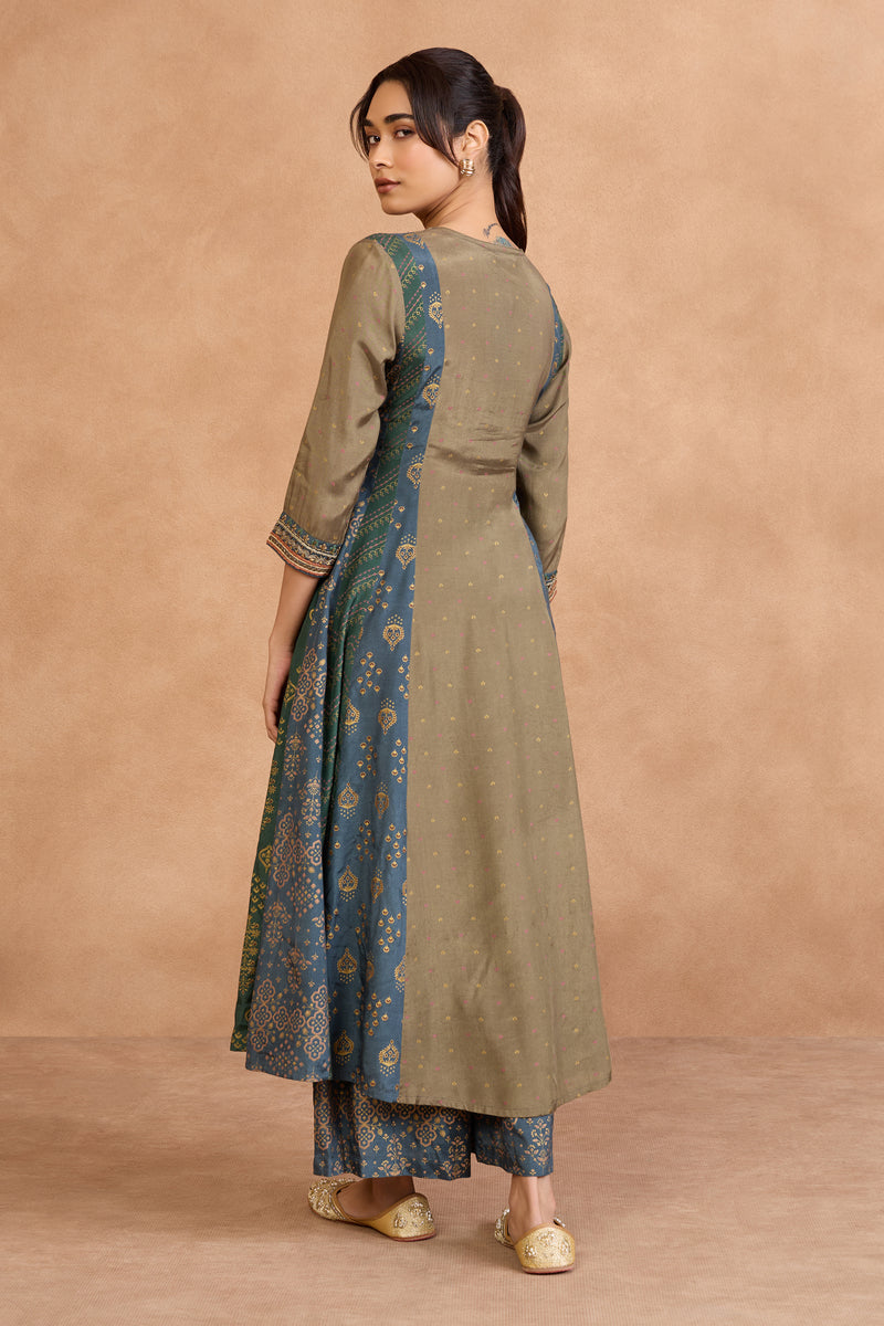 The 'Jal-Aranya' Anarkali-Palazzo Set
