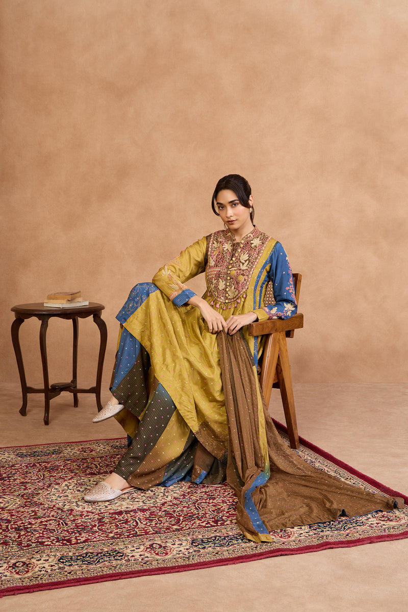 The 'Sarson-Neel' Anarkali-Palazzo Set