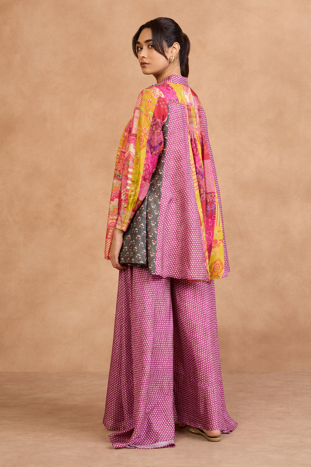 The 'Gulabi-Basant' Kurta-Palazzo Set