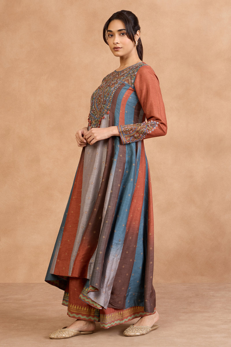 The 'Saanjh' Anarkali Set