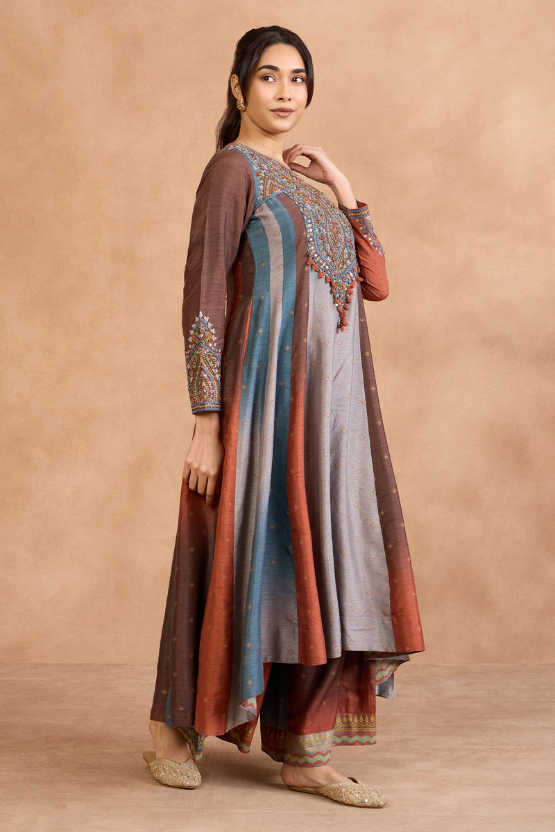 The 'Saanjh' Anarkali Set