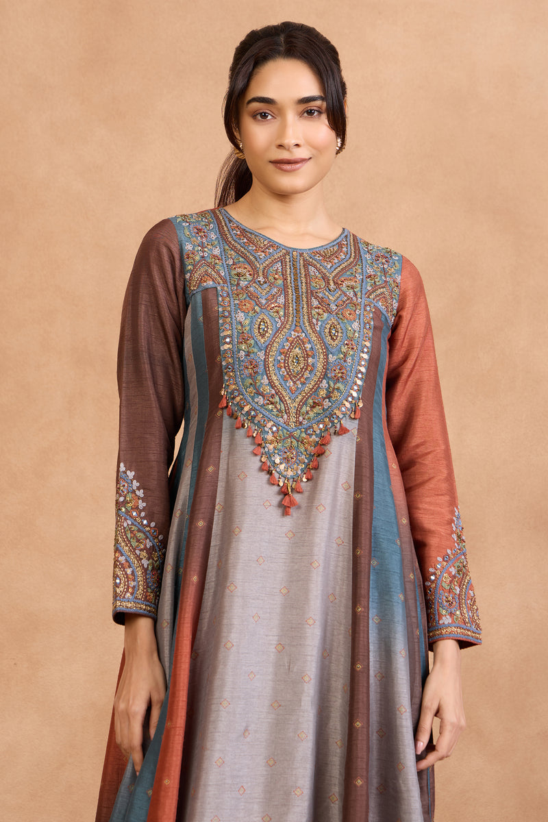 The 'Saanjh' Anarkali Set