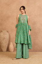 The 'Panna' Jade Kurta-Palazzo Set