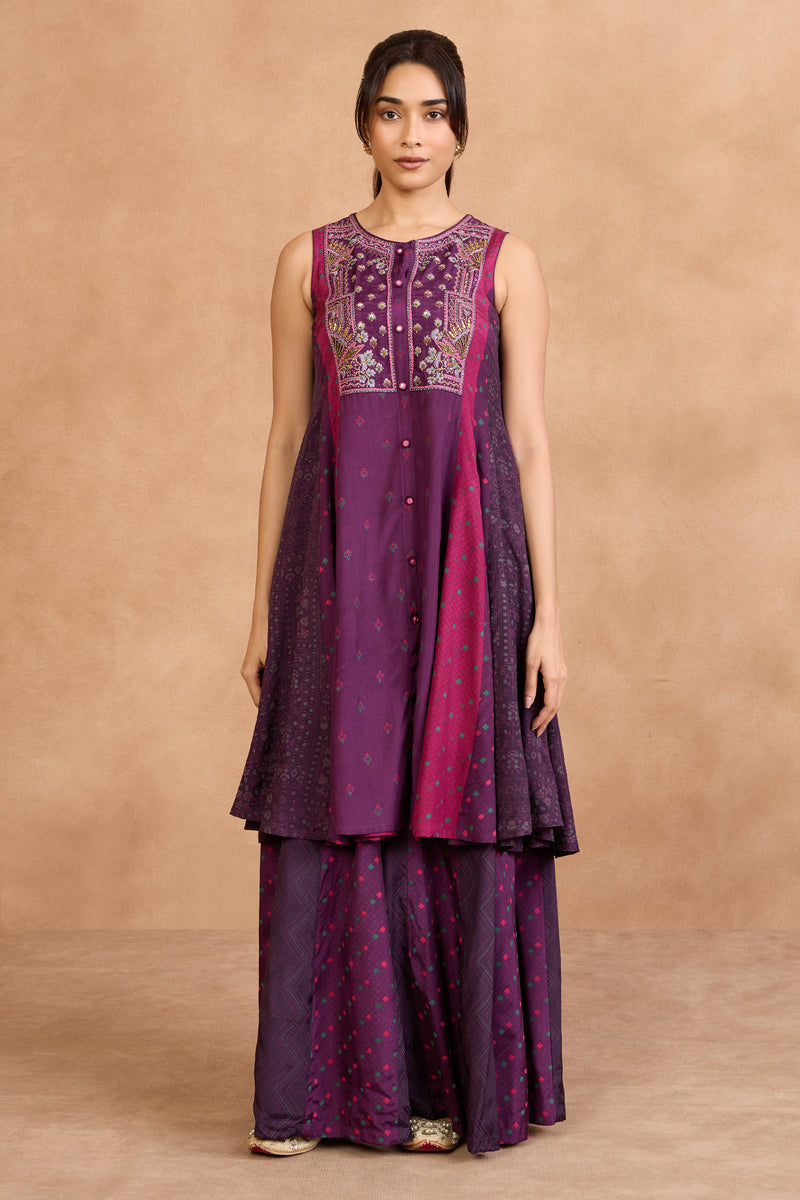 The 'Jamun' Kurta-Palazzo Set
