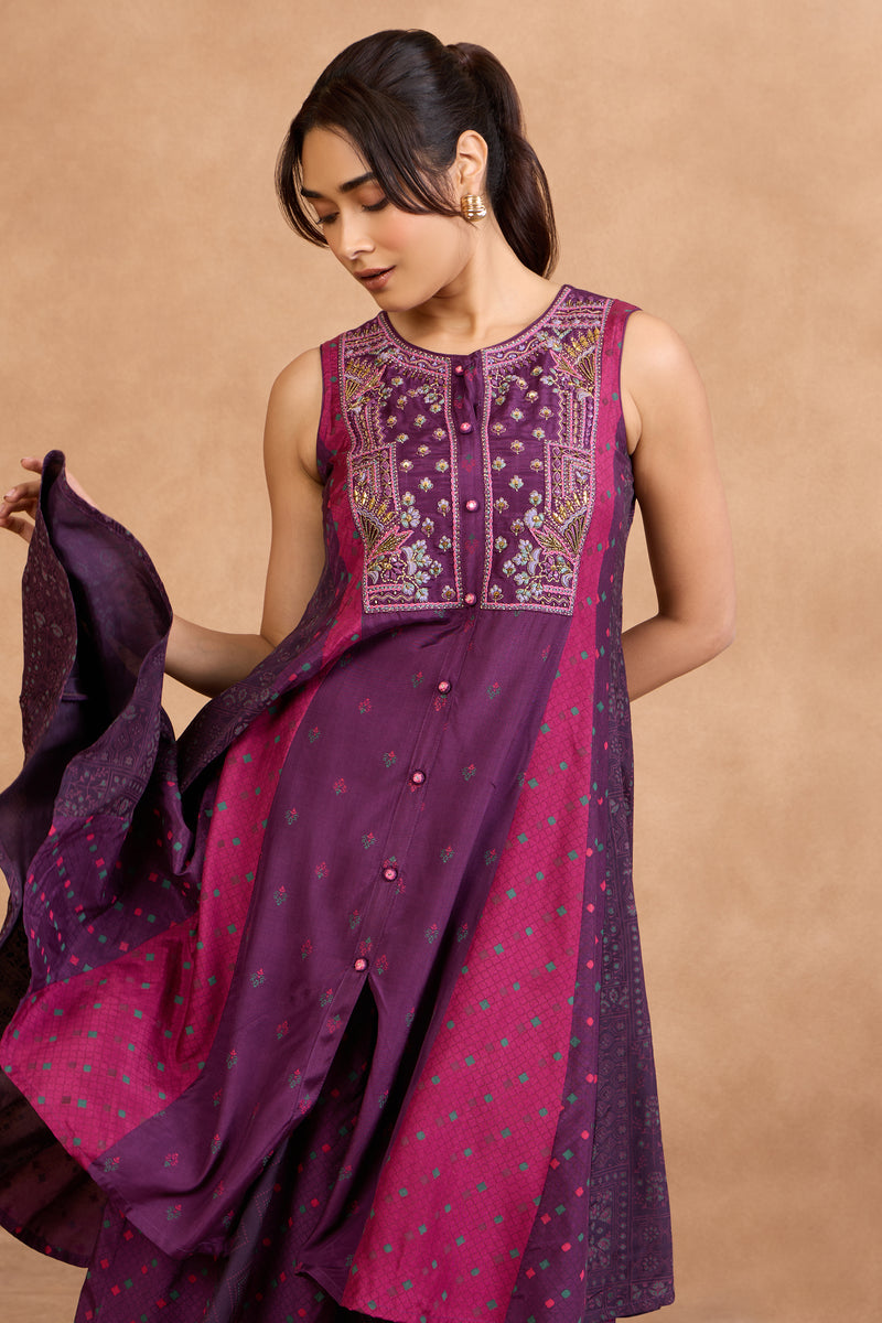 The 'Jamun' Kurta-Palazzo Set