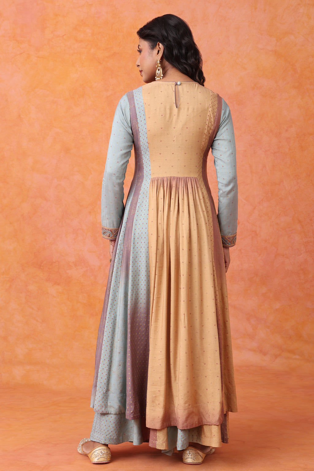 The 'Prabhaat' Anarkali-Palazzo Set